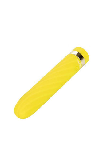 Cal Exotics - Slay - SeduceMe Vibrator - Yellow - Stag Shop