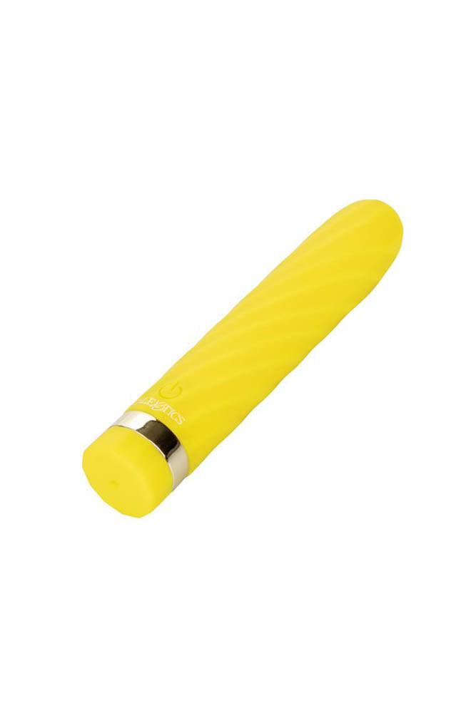 Cal Exotics - Slay - SeduceMe Vibrator - Yellow - Stag Shop