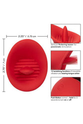 Cal Exotics - French Kiss - Seducer Clitoral Stimulator - Red - Stag Shop