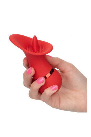 Cal Exotics - French Kiss - Seducer Clitoral Stimulator - Red - Stag Shop