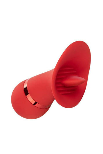 Cal Exotics - French Kiss - Seducer Clitoral Stimulator - Red - Stag Shop