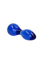 Shots Toys - Chrystalino - Seed Glass Butt Plug - Blue - Stag Shop