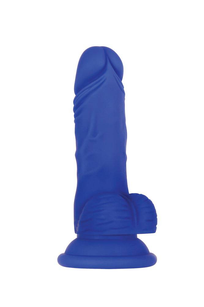 Evolved - Gender X - Semi Sweet Tart Dildo - Blue/Purple - Stag Shop