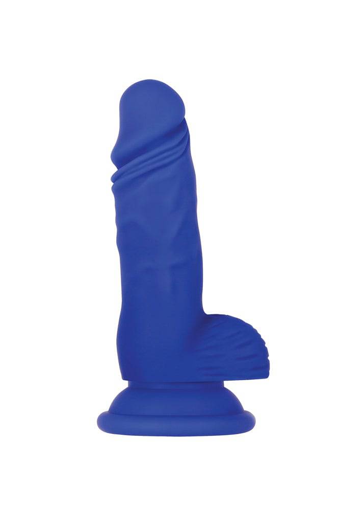 Evolved - Gender X - Semi Sweet Tart Dildo - Blue/Purple - Stag Shop