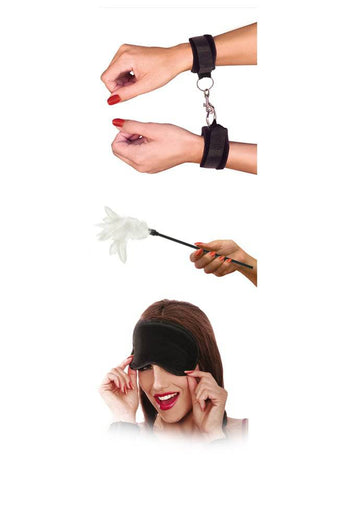 Pipedream - Fetish Fantasy - Sensual Seduction Kit - 3 Piece Set - Stag Shop