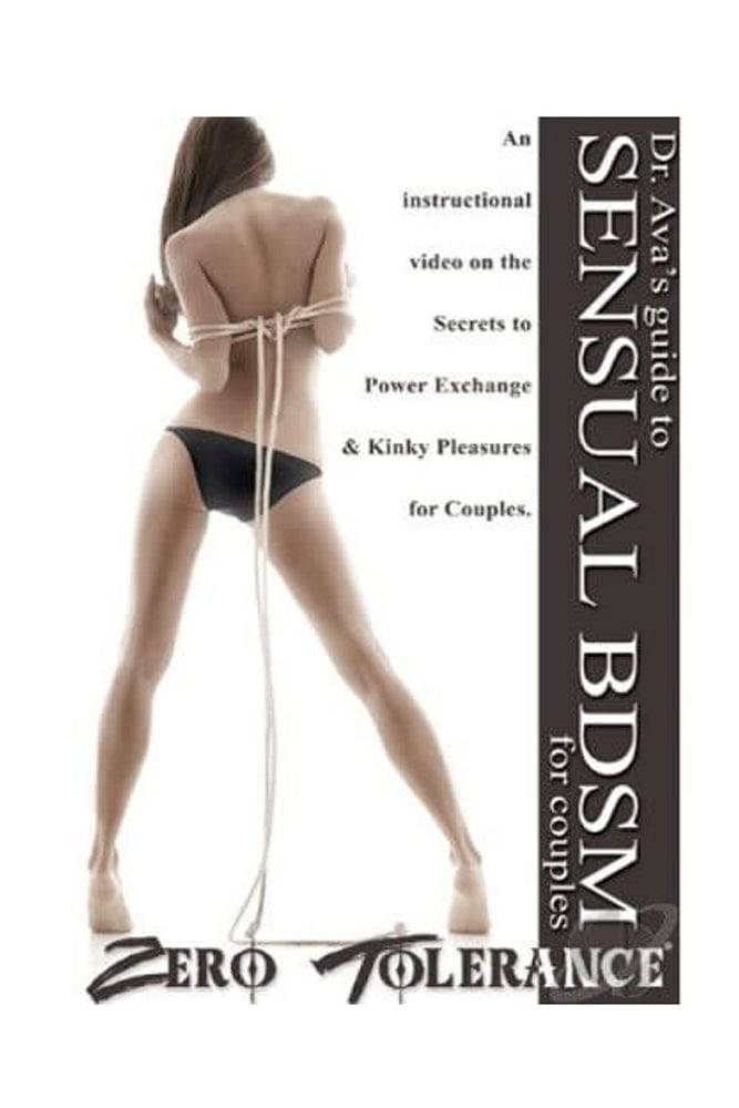 Zero Tolerance - Dr. Ava's Guide To Sensual BDSM For Couples DVD - Stag Shop