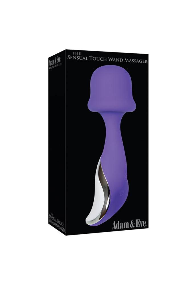 Adam & Eve - Sensual Touch Wand Massager - Purple - Stag Shop