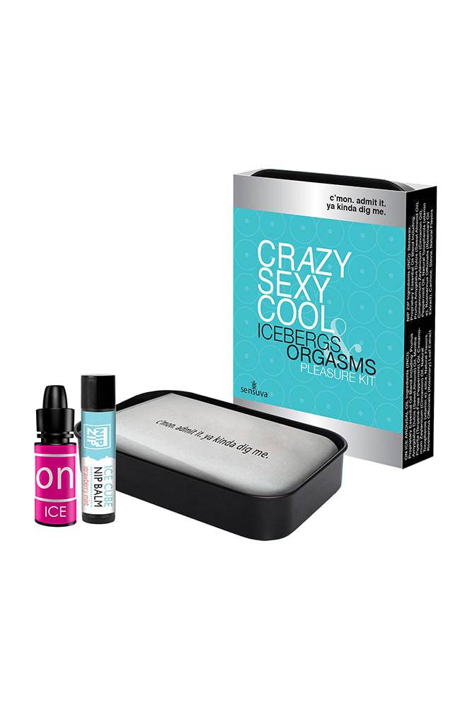 Sensuva - Crazy Sexy Cool Icebergs & Orgasms Cooling Arousal Kit - Stag Shop