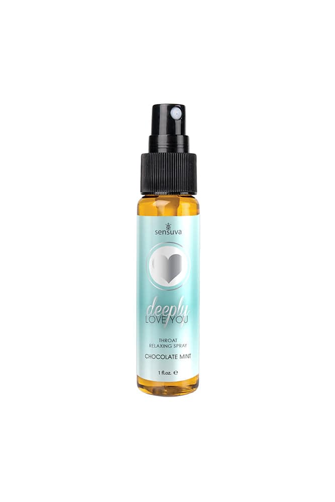Sensuva - Deeply Love You - Throat Relaxing Spray - 1oz - Chocolate Mint - Stag Shop