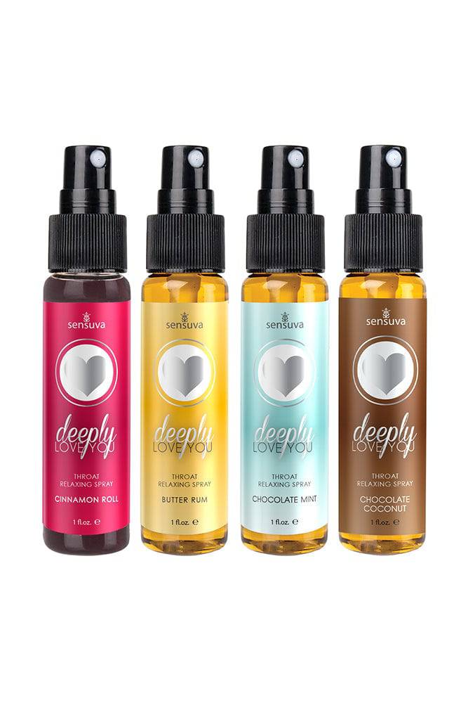 Sensuva - Deeply Love You - Throat Relaxing Spray - 1oz - Chocolate Mint - Stag Shop