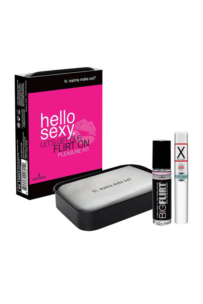 Sensuva - Hello Sexy - Let's Get Our Flirt On Pleasure Kit - Stag Shop