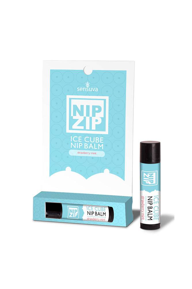 Sensuva - Nip Zip Nipple Balm - Strawberry Mint - Stag Shop