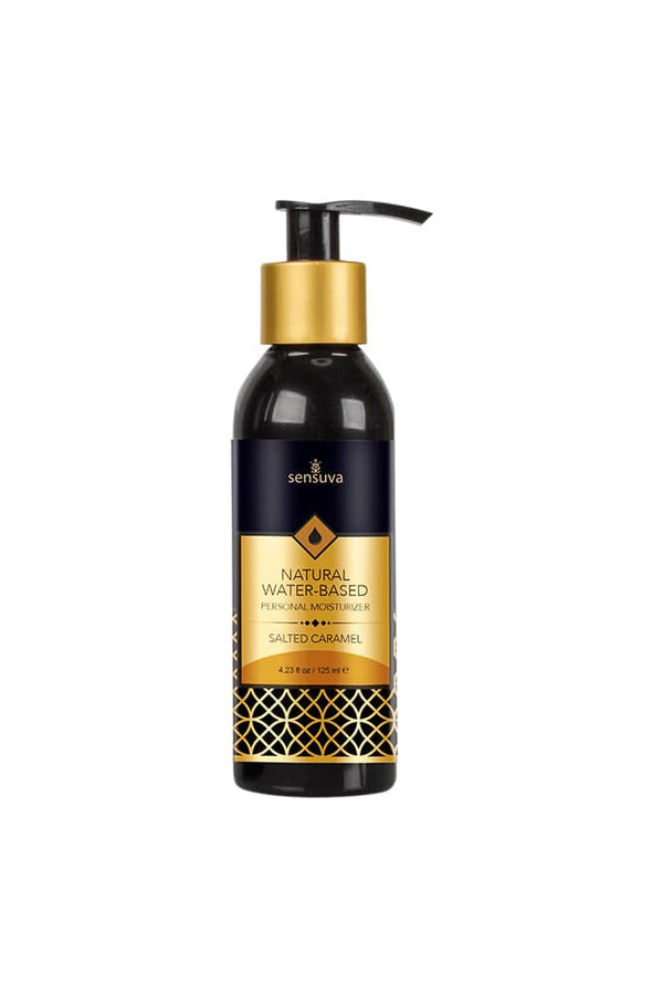 Sensuva - Natural Water-Based Personal Moisturizer - 4.2oz - Salted Caramel - Stag Shop
