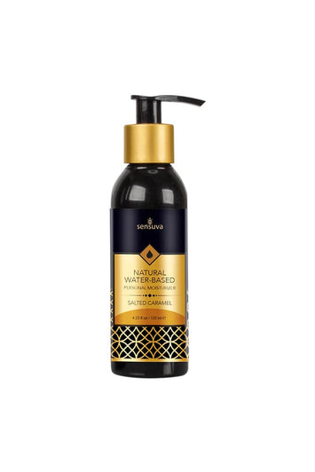 Sensuva - Natural Water-Based Personal Moisturizer - 4.2oz - Salted Caramel - Stag Shop