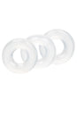 Cal Exotics - Set of 3 Silicone Stacker Rings - Stag Shop