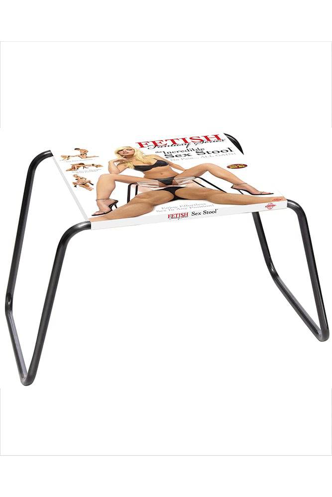 Pipedream - Fetish Fantasy - The Incredible Sex Stool - Clear/Black - Stag Shop