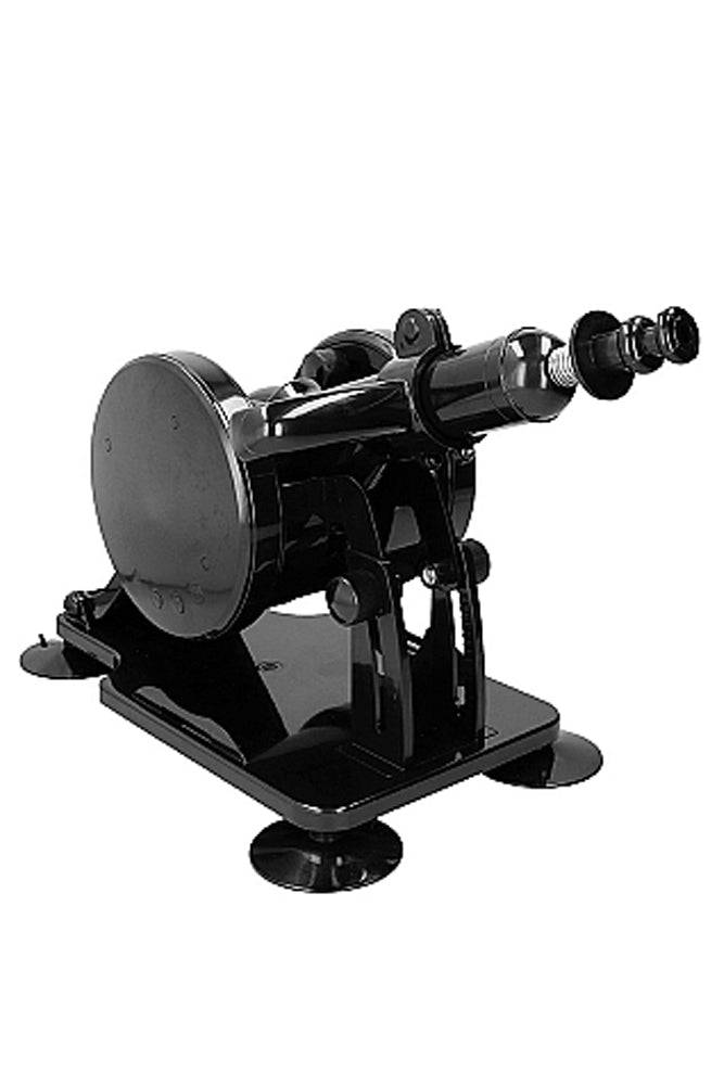 Shots Toys - The Sex Machine - Black - Stag Shop