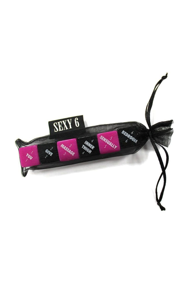 Creative Conceptions - Sexy 6 Foreplay Edition Dice - Stag Shop