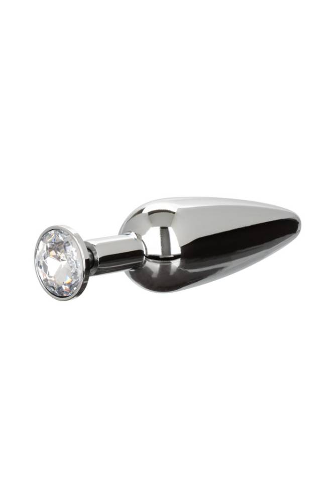 Cal Exotics - Star Fucker - Slim Plug with Dual Enhancer Ring - Silver - Stag Shop