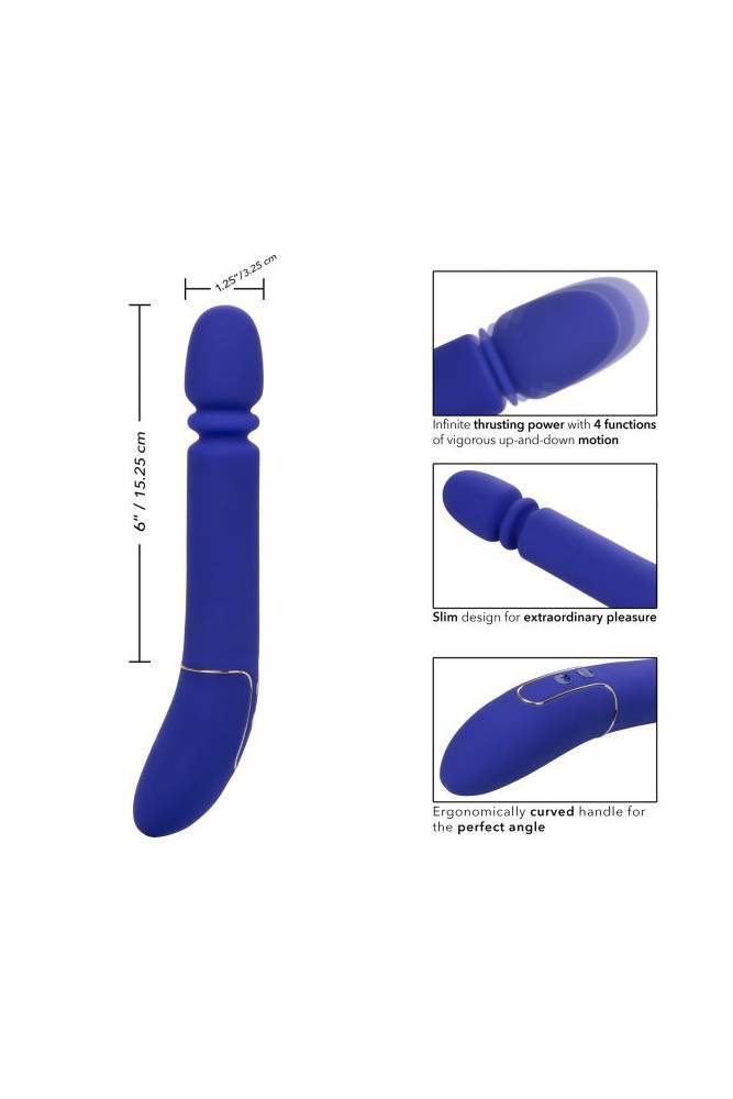 Cal Exotics - Shameless - Slim Thumper - Blue - Stag Shop