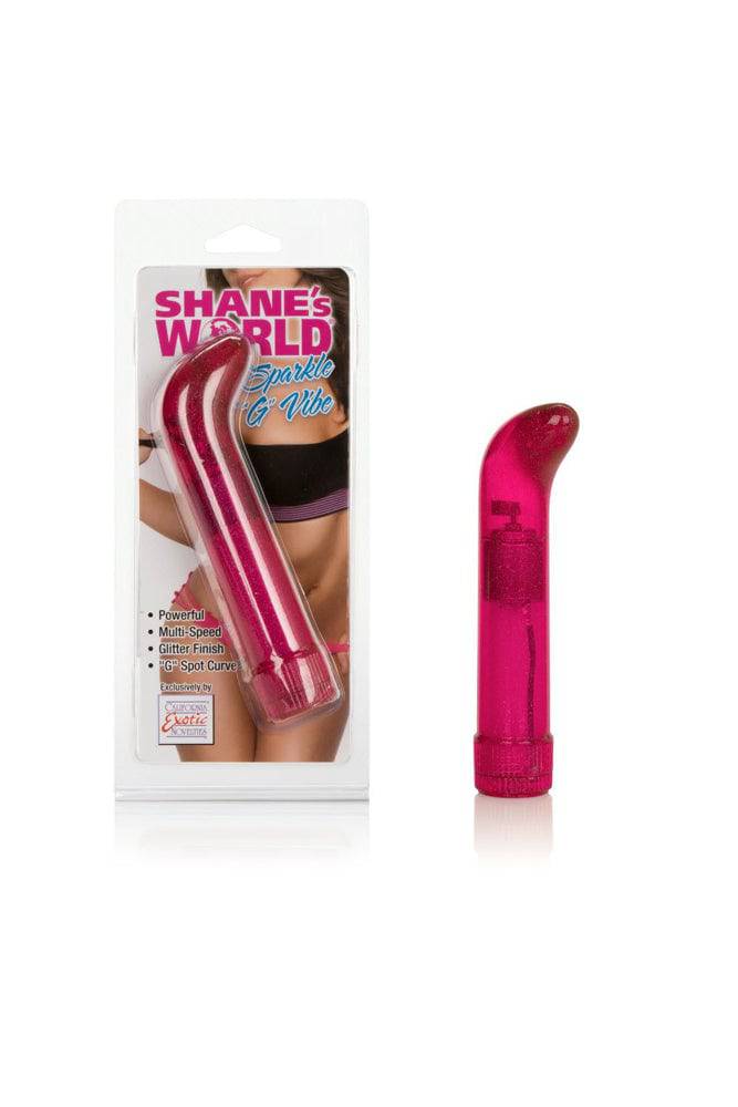 Cal Exotics - Shane's World - Sparkle G Vibe - Assorted Colours - Stag Shop