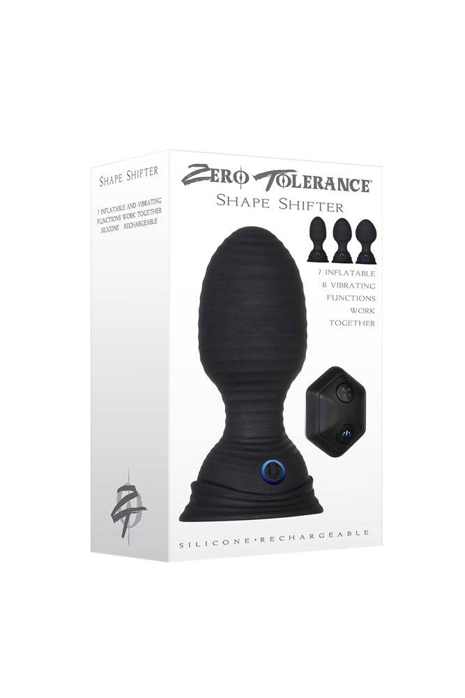 Zero Tolerance - Shape Shifter Inflatable Butt Plug - Black - Stag Shop