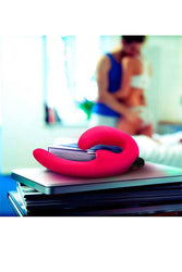 Fun Factory - ShareVibe Vibrating Strapless Strap-on - Pink - Stag Shop