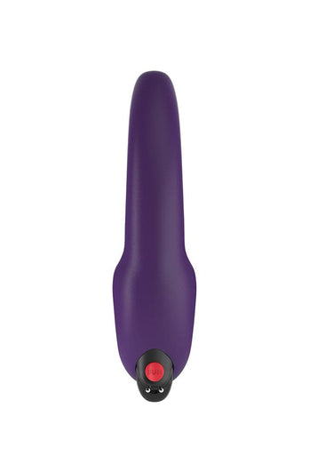 Fun Factory - ShareVibe Vibrating Strapless Strap-on - Dark Violet - Stag Shop
