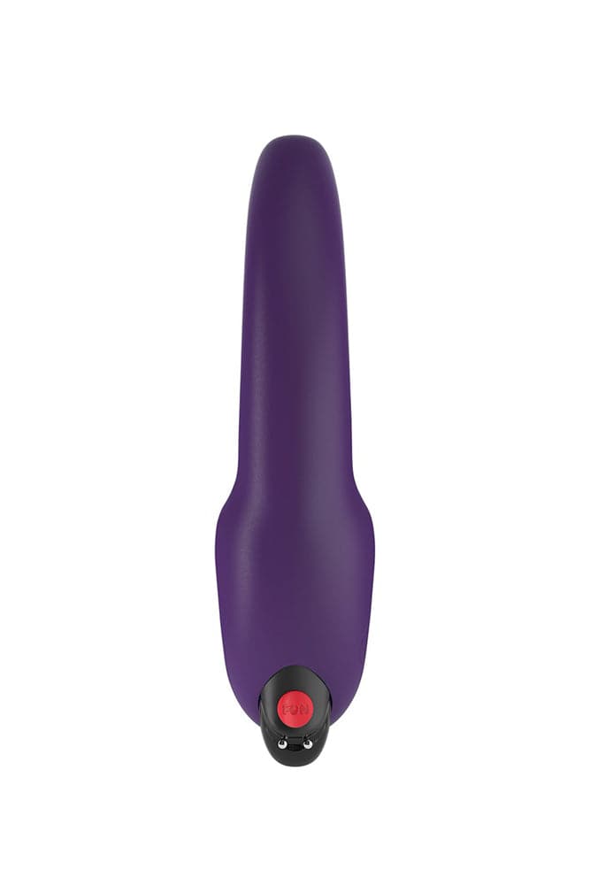 Fun Factory - ShareVibe Vibrating Strapless Strap-on - Dark Violet - Stag Shop
