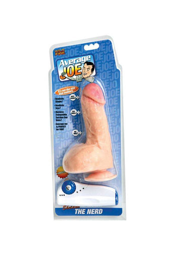 Topco - Average Joe - Sheldon The Nerd Vibrating Dildo - Stag Shop