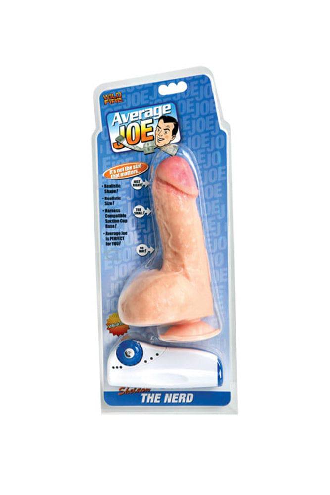 Topco - Average Joe - Sheldon The Nerd Vibrating Dildo - Stag Shop