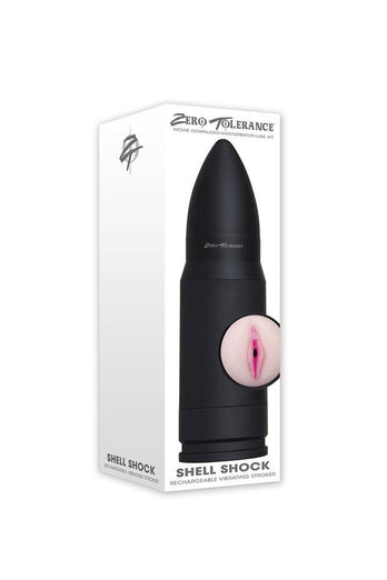 Zero Tolerance - Shell Shock Vibrating Stroker - Stag Shop