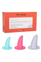 Cal Exotics - She-ology Advanced 3-Piece Wearable Vaginal Dilator Set - Stag Shop