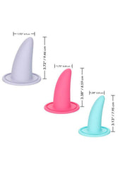 Cal Exotics - She-ology Advanced 3-Piece Wearable Vaginal Dilator Set - Stag Shop
