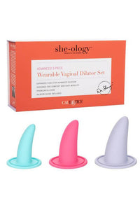 Thumbnail for Cal Exotics - She-ology Advanced 3-Piece Wearable Vaginal Dilator Set - Stag Shop