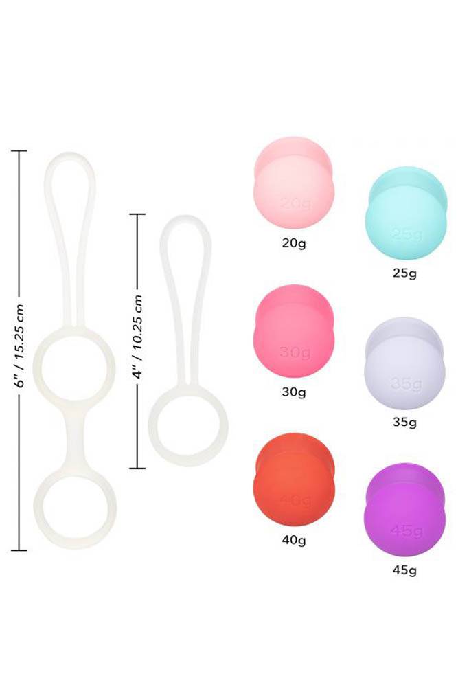 Cal Exotics - She-ology Interchangeable Weighted Kegel Set - Stag Shop