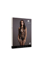 Shots Toys - Le Désir - DES023 - Crotchless Lace Bodystocking - OS - Black - Stag Shop