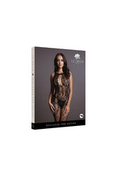 Shots Toys - Le Désir - DES023 - Crotchless Lace Bodystocking - OS - Black - Stag Shop