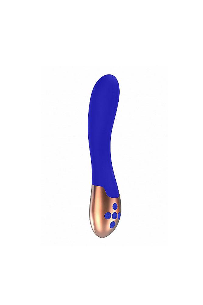 Shots Toys - Elegance - Posh Heating Vibrator - Blue - Stag Shop
