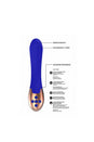 Shots Toys - Elegance - Posh Heating Vibrator - Blue - Stag Shop