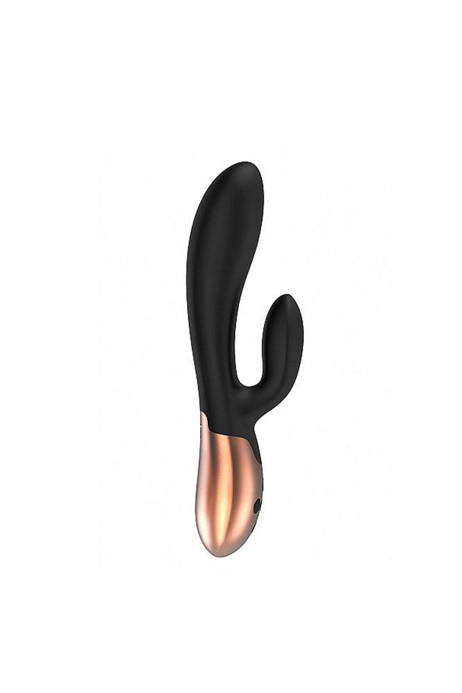 Shots Toys - Elegance - Exquisite Heating Dual Vibrator - Black - Stag Shop