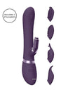 Shots Toys - VIVE - Etsu Pulse Wave Rabbit - Purple - Stag Shop