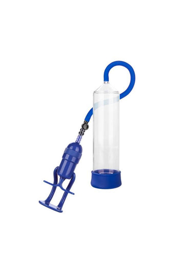 Cal Exotics - Admiral - Sta-Hard Penis Pump - Blue - Stag Shop