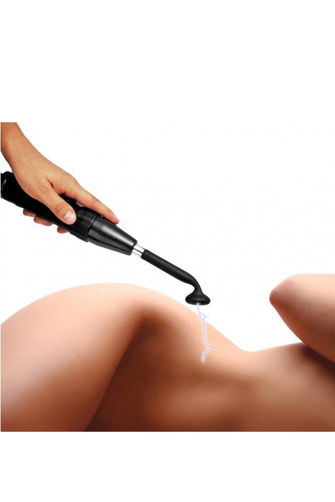 XR Brands - Zeus - Extreme Twilight Shroom E-Stim Attachment - Black - Stag Shop