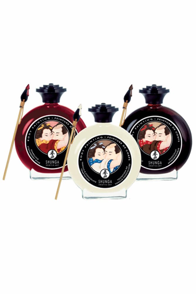 Shunga - Edible Body Paint - Vanilla Chocolate Temptation - Stag Shop