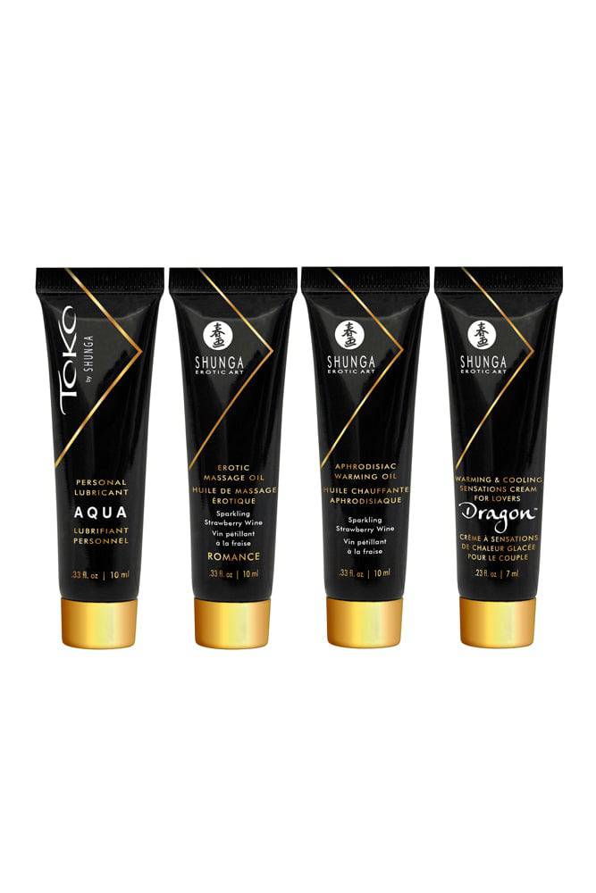 Shunga - Geisha's Secrets Couples Romance Kit - Strawberry Wine - Stag Shop