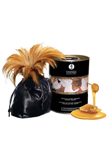 Shunga - Sweet Snow Body Powder - Honey of the Nymphs - Stag Shop
