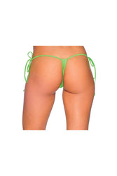 BodyZone - Tie Up Thong Bikini - Assorted Colours - Stag Shop