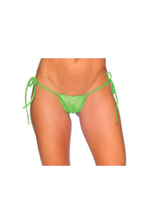 BodyZone - Tie Up Thong Bikini - Assorted Colours - Stag Shop