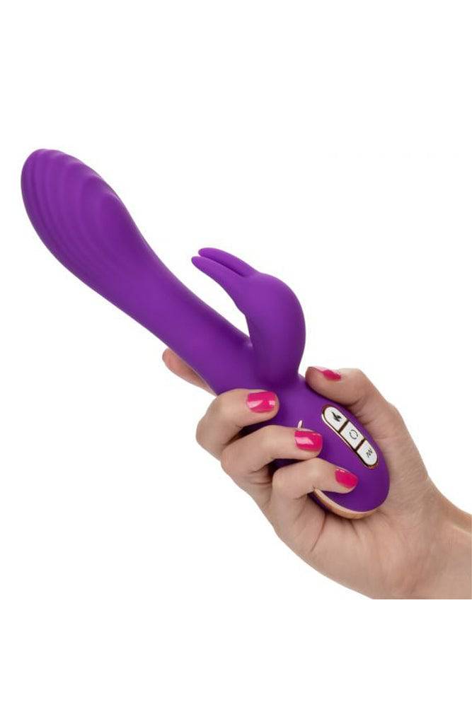 Cal Exotics - Jack Rabbit Signature - Heated Rotating G Rabbit - Purple - Stag Shop